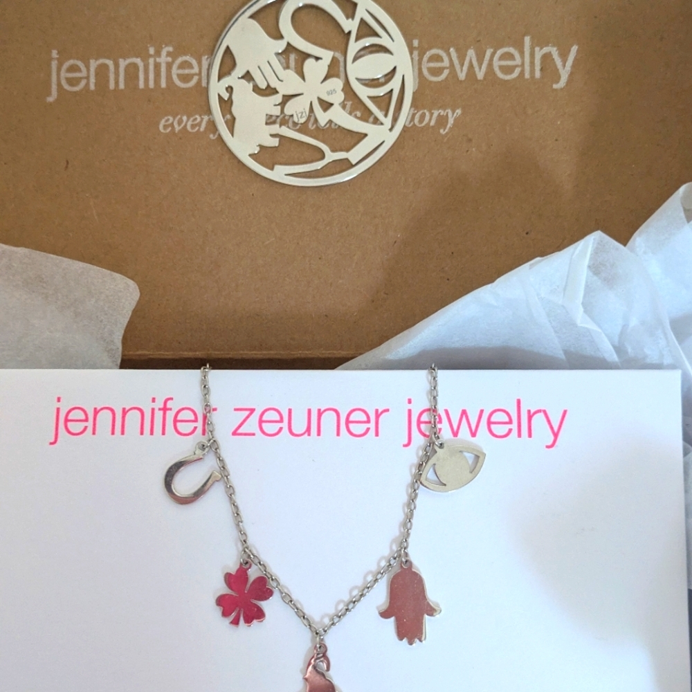 Jennifer Zeuner Lucky Charms pendant & bracelet